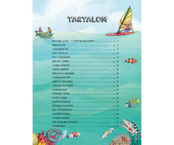 Zábavná veda - Moria a oceány populárno-náučná kniha