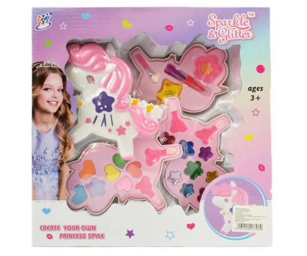 Sparkle & Glitter: Unikorn trojposchodová mejkap paleta