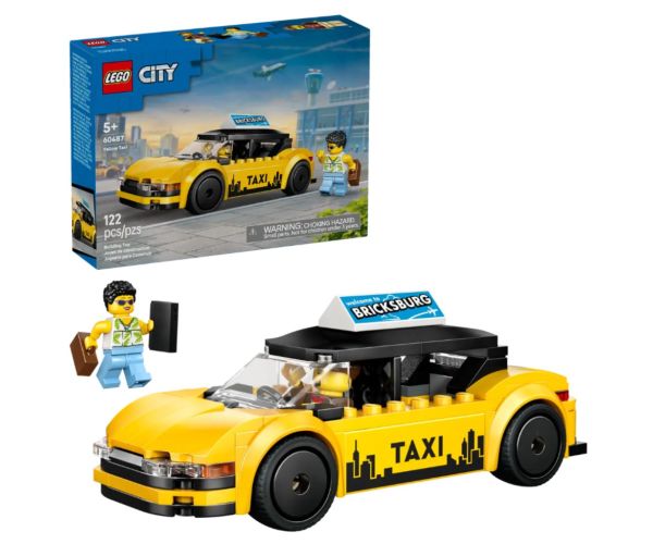 LEGO® City: Žlté taxi (60487)