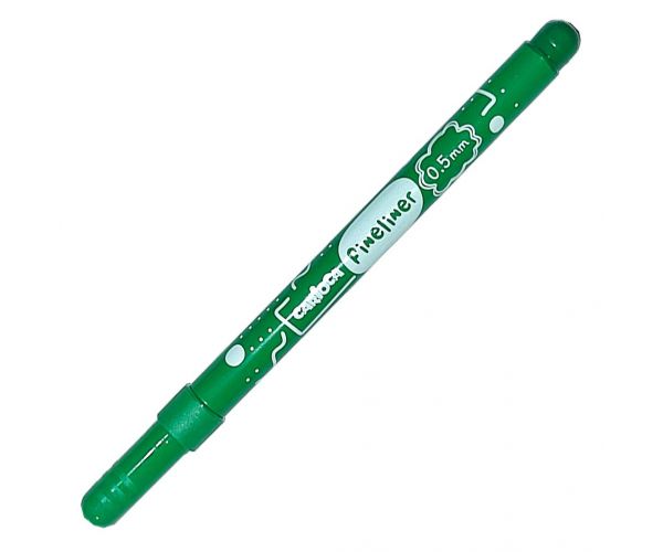 Fineliner tűfilc marker zöld színű 0.5mm - Carioca