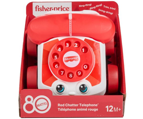 Fisher-Price: Fecsegő telefon 80. évfordulós kiadás - Mattel