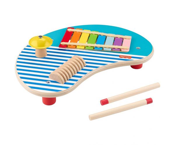 Fisher-Price: Wood Fa xilofonos zeneasztalka - Mattel