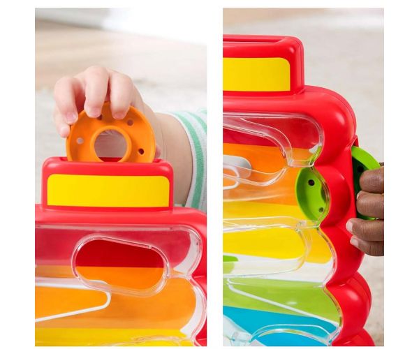 Fisher-Price: Zsupsz gyűrűtorony játékszett - Mattel