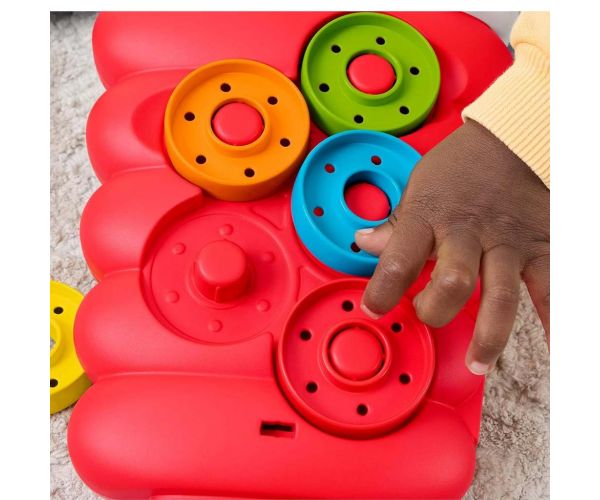 Fisher-Price: Zsupsz gyűrűtorony játékszett - Mattel