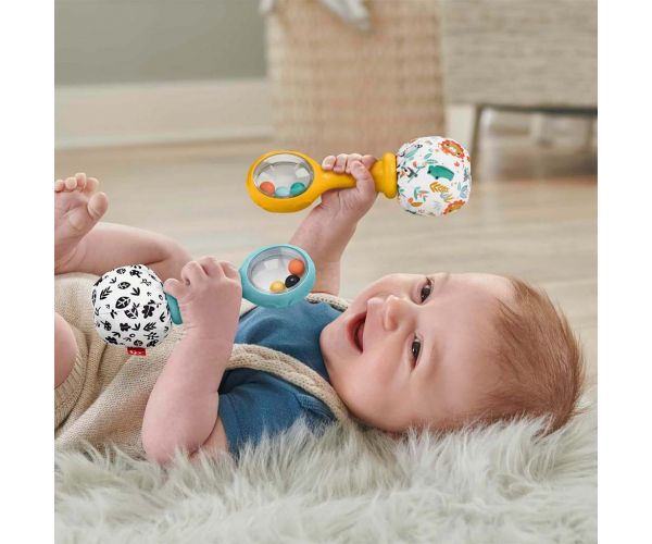 Fisher-Price: Csörgő rumbatök bébiknek - Mattel