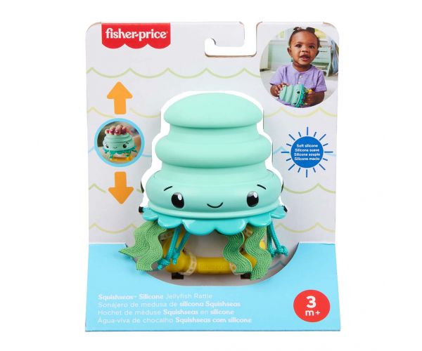 Fisher-Price: Tengerpajti rágóka - Medúza - Mattel
