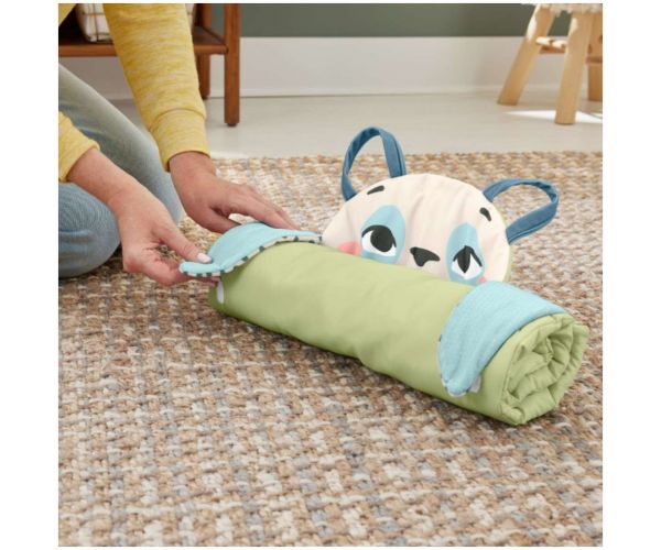 Fisher-Price: Pandamatrac összetekerhető játszószőnyeg - Mattel