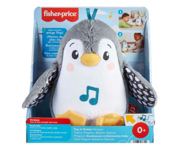 Fisher-Price: Egyensúlyozó Pingvin pajtás - Mattel