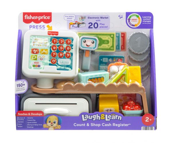 Fisher Price: Kacagj és fejlődj pénztárgép - Mattel