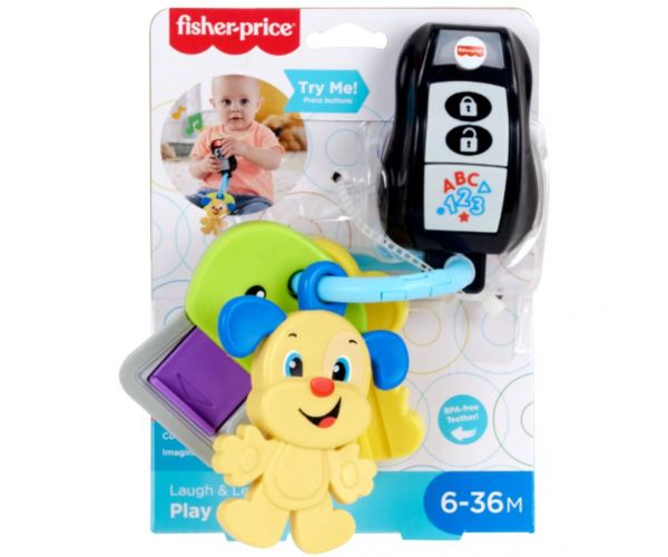Fisher-Price: Kacagj és fejlődj Tanuló kocsikulcs - Mattel