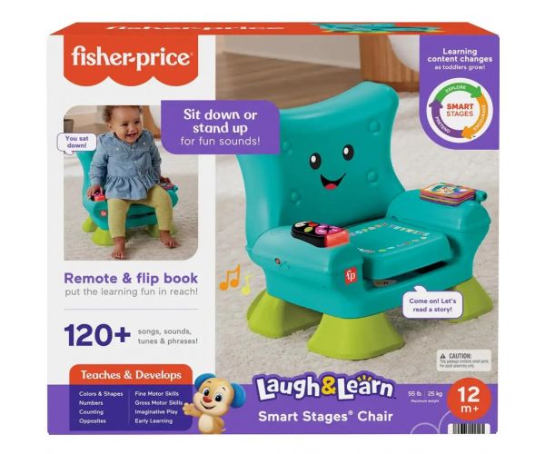 Fisher-Price: Kacagj és Fejlődj Tanuló Kisszék - Mattel