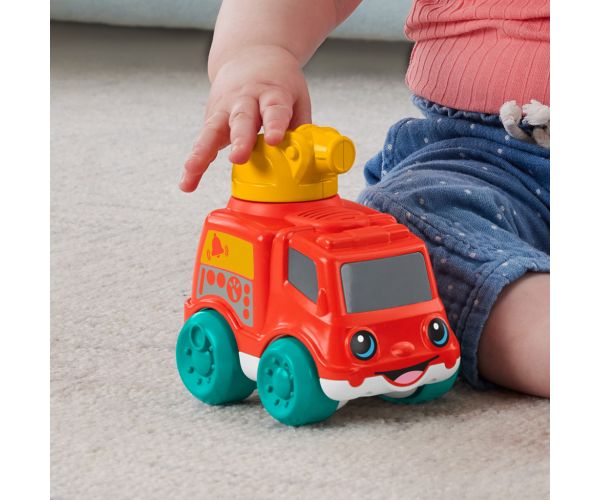 Fisher-Price: Tili-toli kisautó - Vidám tűzoltó - Mattel