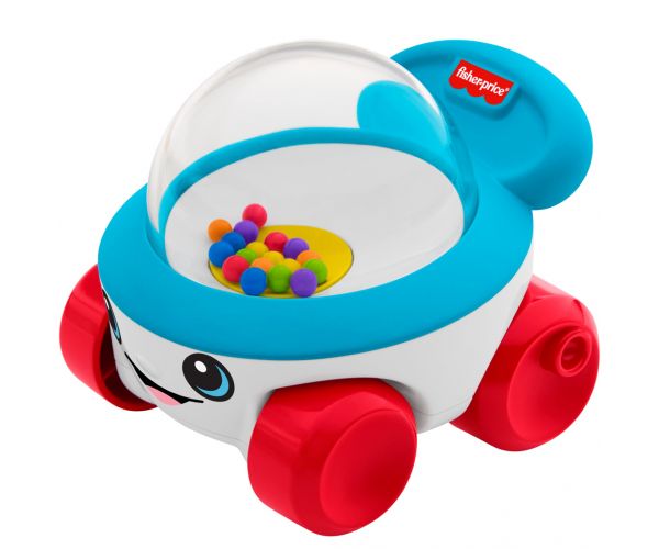 Fisher-Price: Tili-toli pattogó színes gyöngyök tolható kisautó - Mattel
