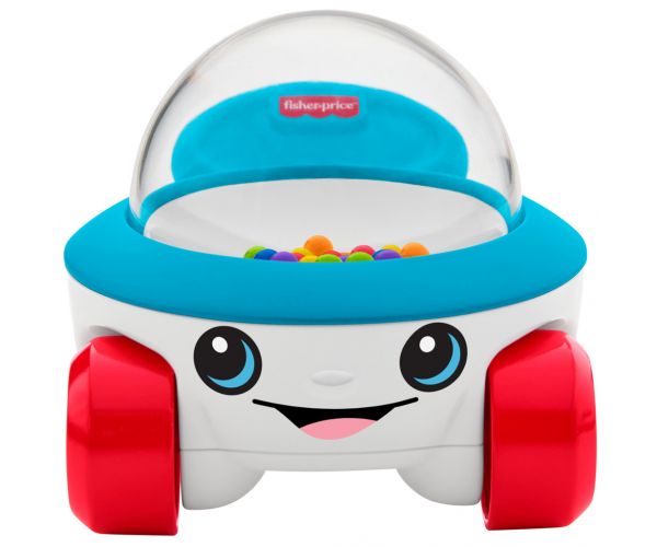 Fisher-Price: Tili-toli pattogó színes gyöngyök tolható kisautó - Mattel