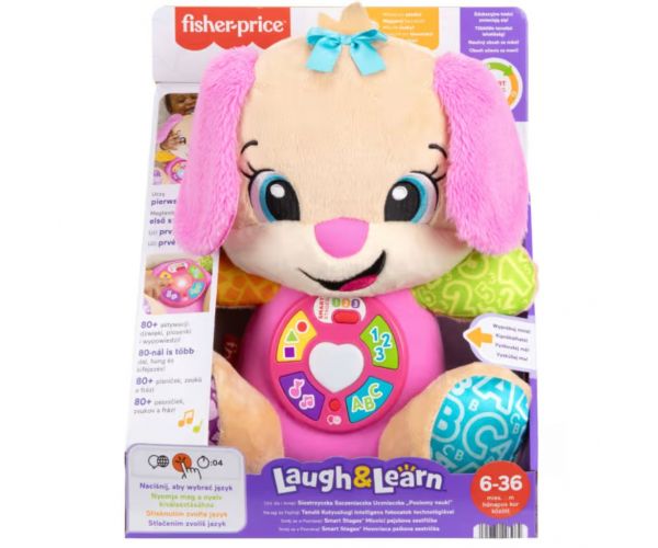 Fisher-Price: Tanuló kutyus hugi új kiadás - Mattel