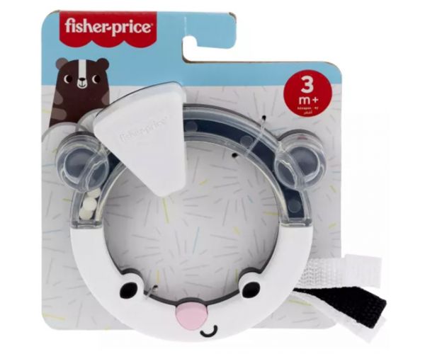 Fisher-Price: Medvés vidám állatos rágóka - Mattel