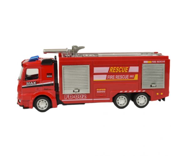 Fire Rescue: Lendkerekes tűzoltósági kamion fénnyel és hanggal többféle változatban 19cm 1db