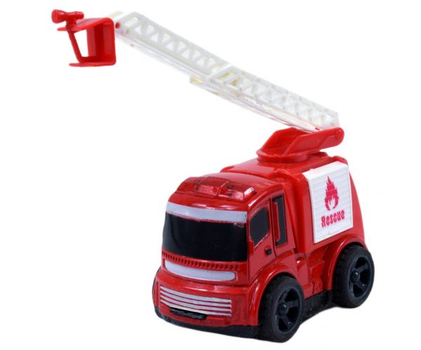 Fire Rescue: Tűzoltósautó kétféle változatban, lendkerekes kialakítással 1db