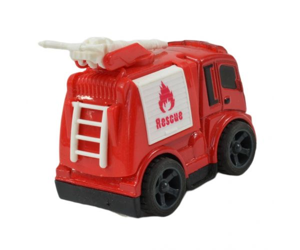 Fire Rescue: Tűzoltósautó kétféle változatban, lendkerekes kialakítással 1db