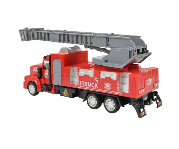 Fire Rescue: Lendkerekes tűzoltósági létrás kamion 22cm