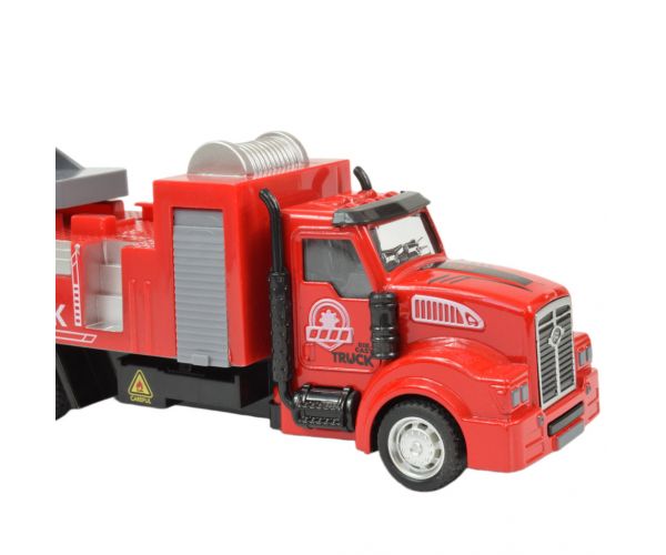 Fire Rescue: Lendkerekes tűzoltósági létrás kamion 22cm