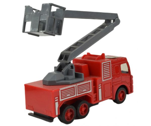 Fire Rescue: Lendkerekes tűzoltósági kamion többféle változatban 9,5cm 1db
