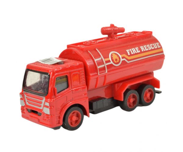 Fire Rescue: Lendkerekes tűzoltósági kamion többféle változatban 9,5cm 1db