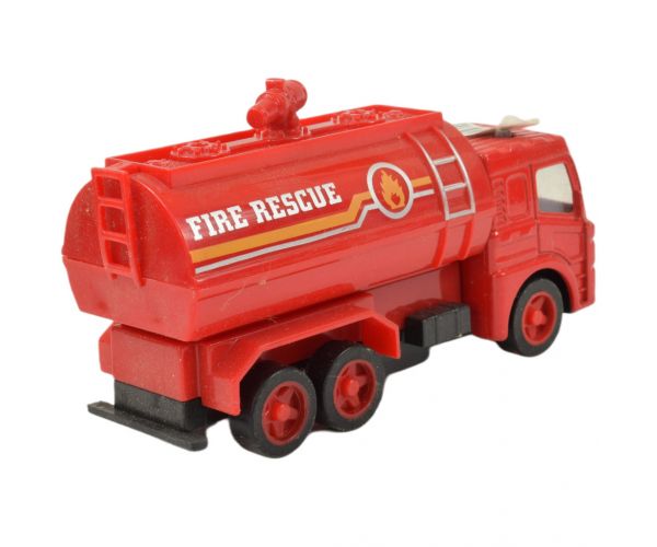 Fire Rescue: Lendkerekes tűzoltósági kamion többféle változatban 9,5cm 1db