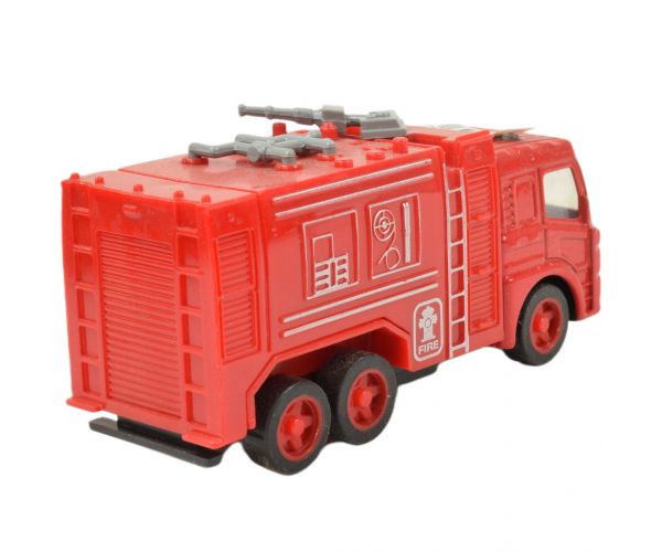 Fire Rescue: Lendkerekes tűzoltósági kamion többféle változatban 9,5cm 1db