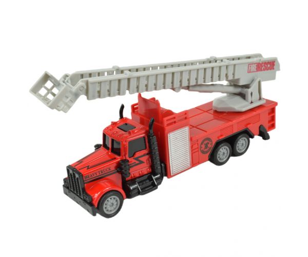 Fire Squad: Tűzoltó teherautó lendkerekes kialakítással kétféle változatban 1db