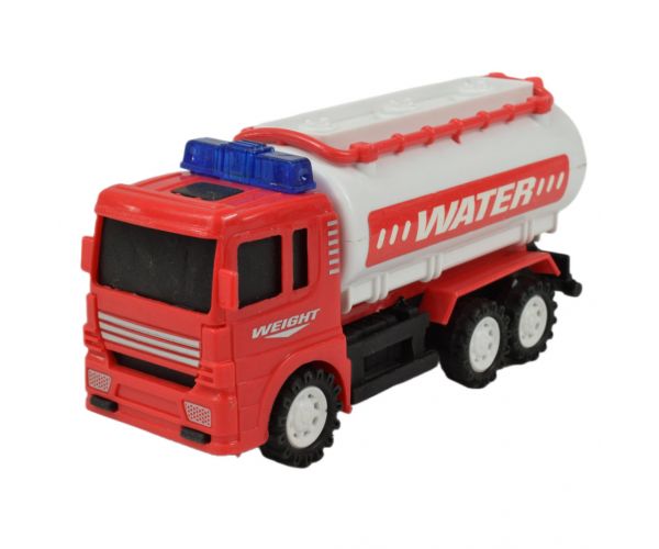 Fire Truck: Lendkerekes tűzoltóautó többféle változatban 13cm