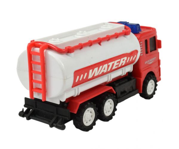 Fire Truck: Lendkerekes tűzoltóautó többféle változatban 13cm