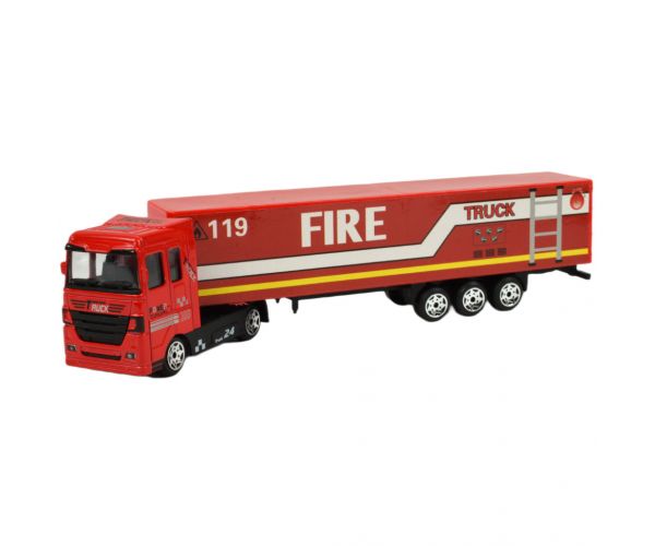 Fire Truck: Tűzoltósági jármű játékszett kiegészítőkkel