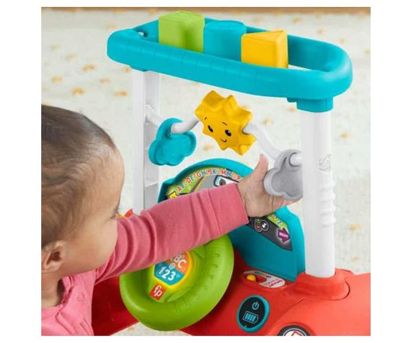 Fisher-Price: 2 az 1-ben intelligens járássegítő - Mattel