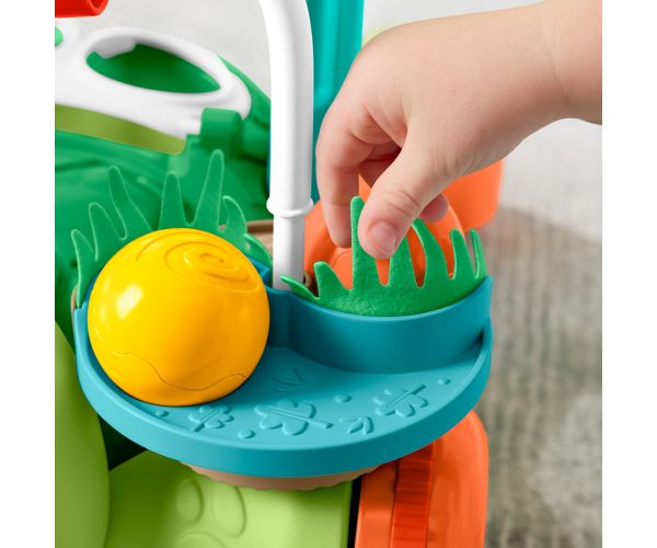 Fisher-Price: Teknőcpajtis járássegítő - Mattel