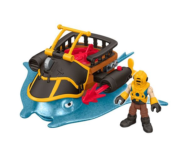 Fisher-Price: Imaginext Nemo kapitány és rája kalózos játékszett - Mattel
