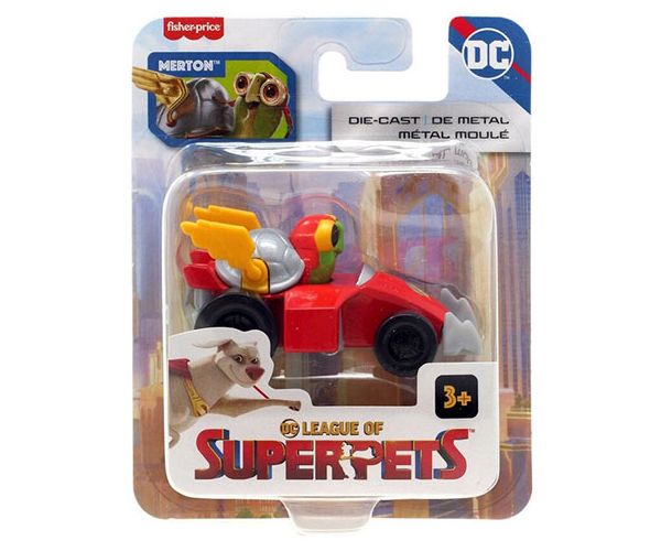 Fisher-Price: Szuperállatok ligája Merton és járgánya - Mattel