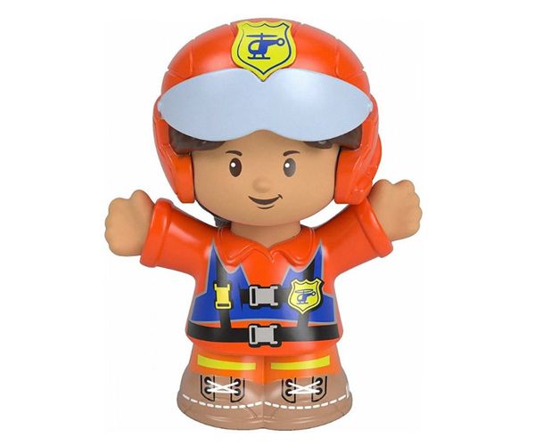 Fisher-Price: Little People Louis pilóta figura - Mattel