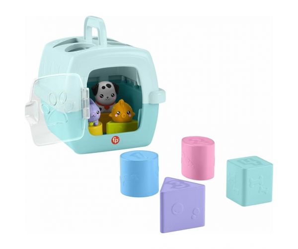 Fisher-Price: Kis kedvencek foglalkoztató Állatkás formaválogató - Mattel