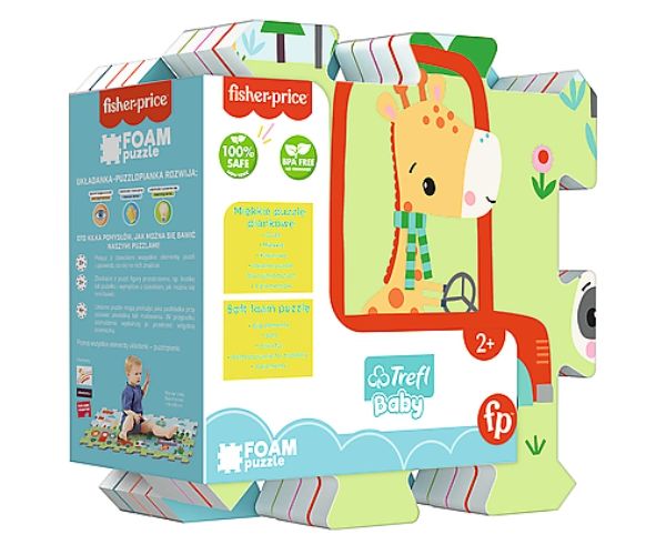 Fisher-Price Smile szivacs puzzle - Terfl