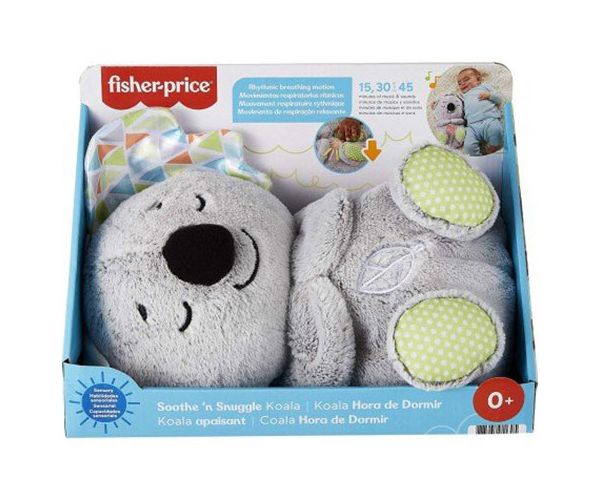 Fisher-Price: Szunyókáló koala zenélő plüss állat - Mattel