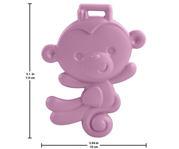 Fisher-Price: Mókás figurák Majom rágóka - Mattel