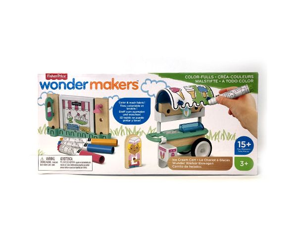 Fisher-Price: Wonder Makers színezős fagyiskocsi - Mattel