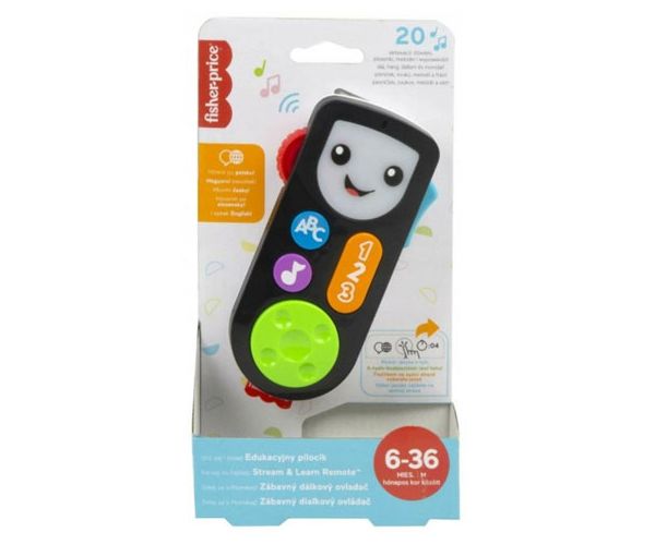 Fisher-Price: Kacagj és fejlődj Tanuló távirányító - Mattel