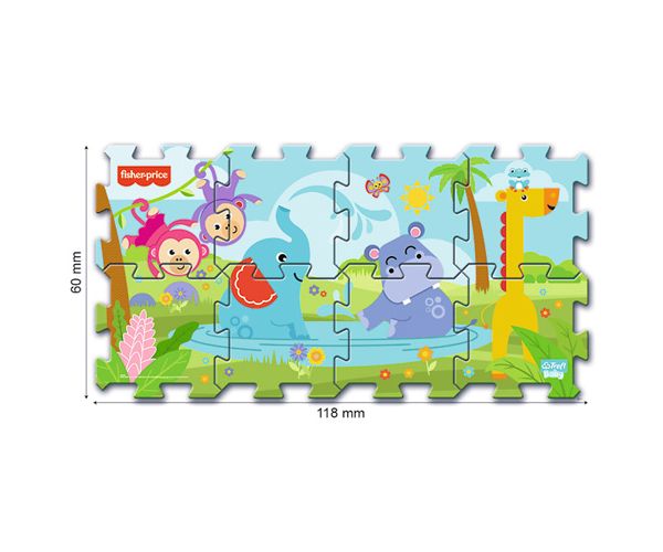 Fisher-Price Állatos szivacs puzzle - Trefl
