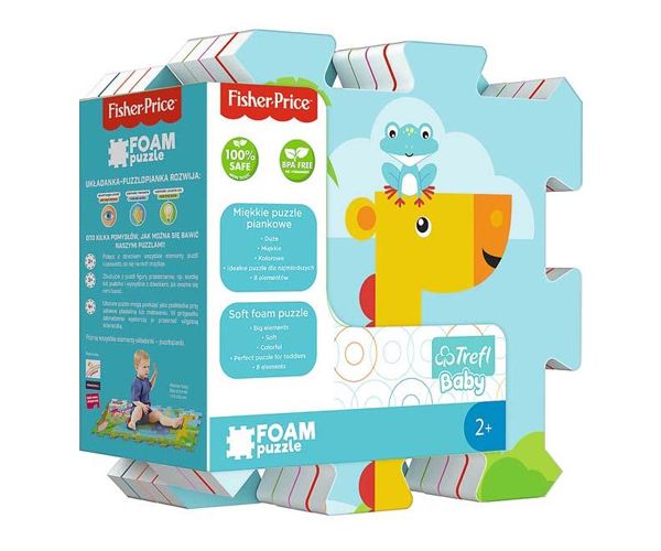 Fisher-Price Állatos szivacs puzzle - Trefl