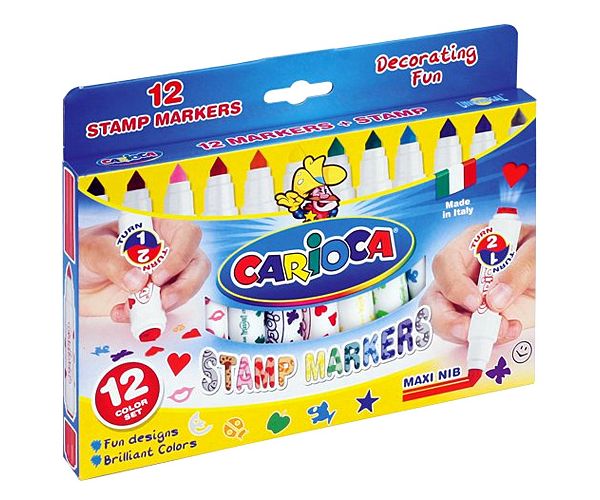 Nyomdafilc készlet 12db - Carioca