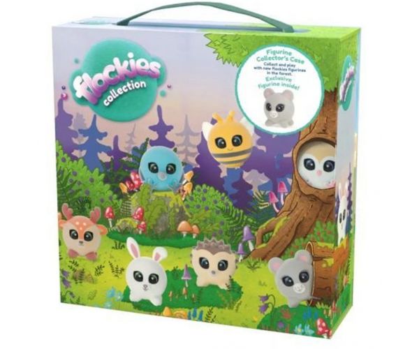 Flockies: Házikó gyűjtődoboz egér figurával 4. széria