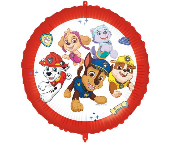 Mancs Őrjárat fólia lufi – 46 cm