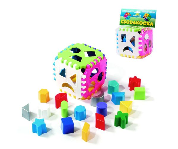 Formaválogatós csodakocka - D-Toys